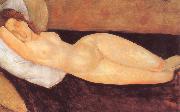 Amedeo Modigliani nude witb necklace oil